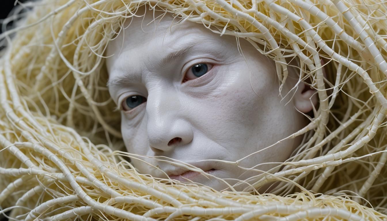 Minbari Emergence from Cocoon of White Threads