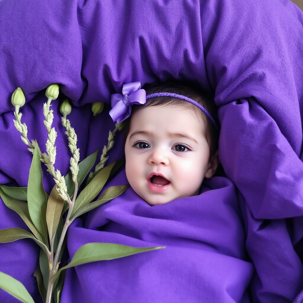 Born in the Purple: An AI Interpretation