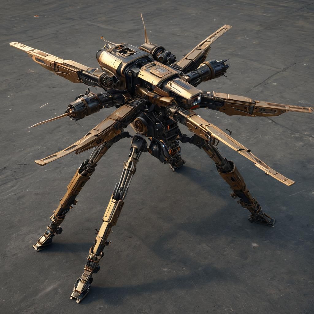 "Thumpilina" Ornidrone Third Eye Sandworm Distractor with po...