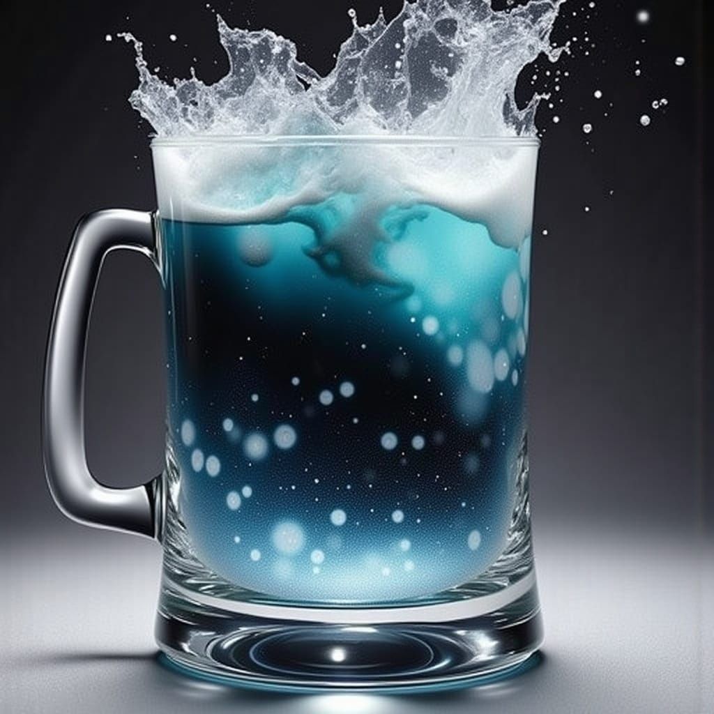 Ominous Crystal Tankard: Last Drink in Laminar Flow
