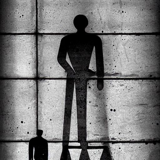 The Concrete Man: Minimalist AI Art