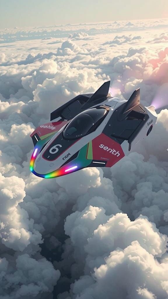 cyber tech sport hover-speeder