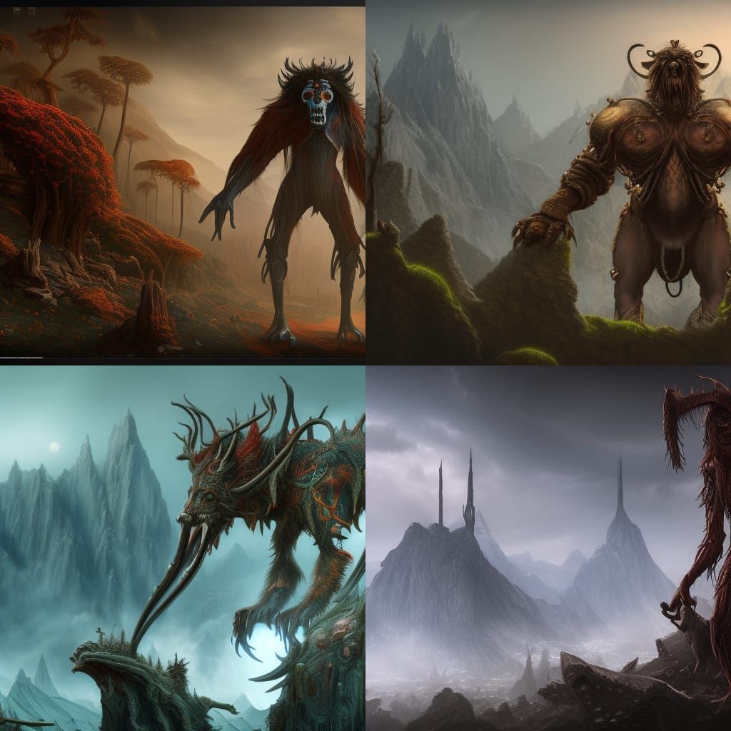 The Last Human: Detailed Matte Painting
