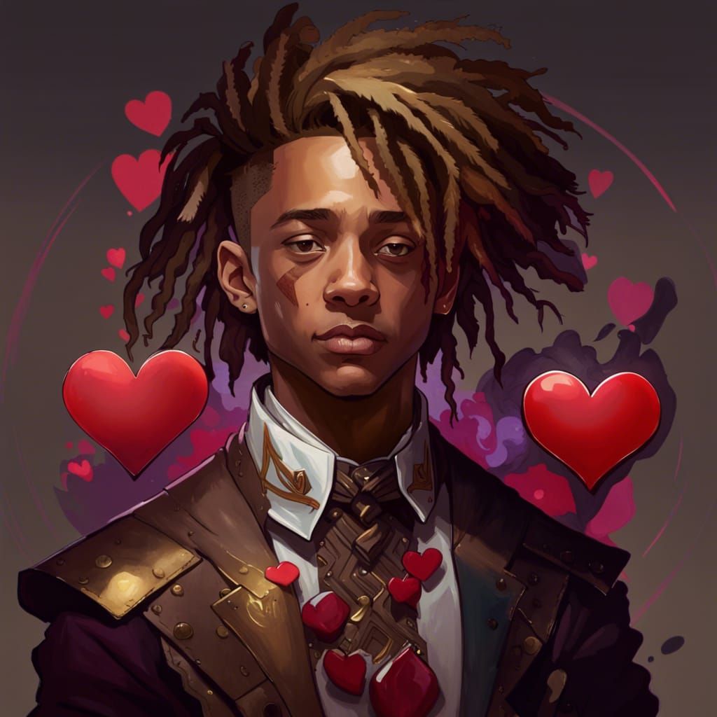 Jaden Smith as Jack of Hearts, Digital Art