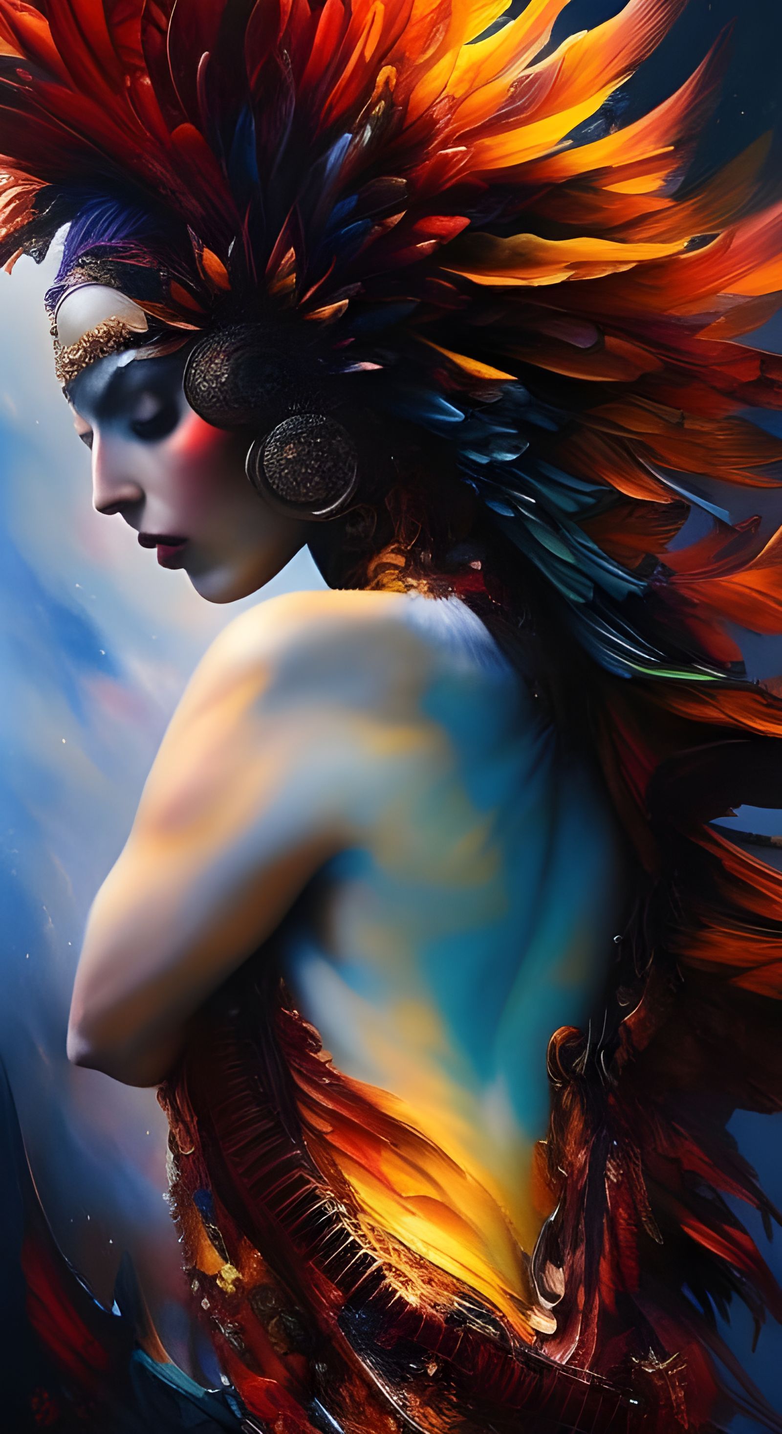 Beautiful Phoenix Woman