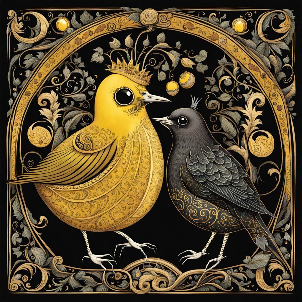 Grimm's Fairy Tale: Bird, Mouse, and Sausage