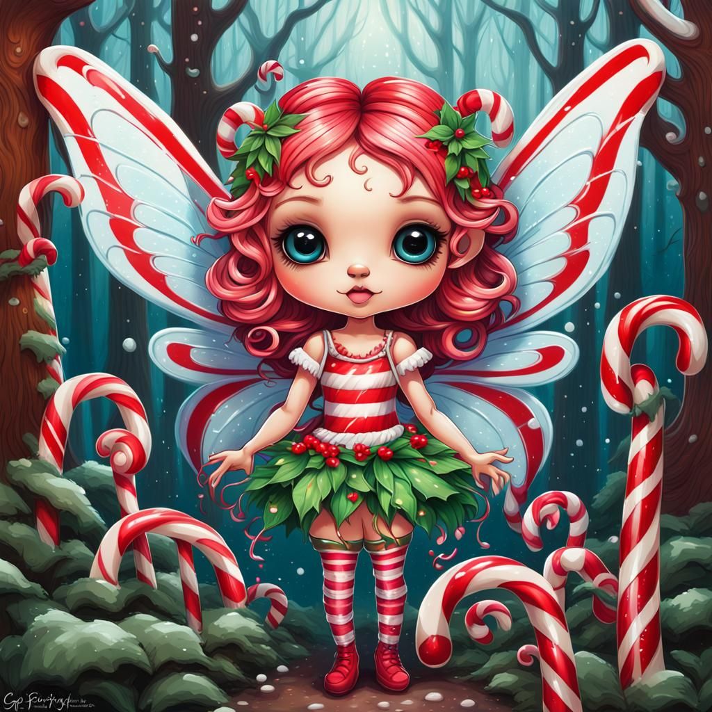 Candy Cane Fairy