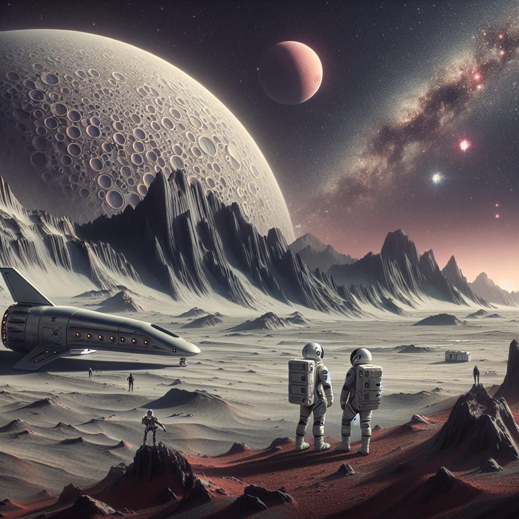 Astronauts Discover Ruins on Distant Desert Planet