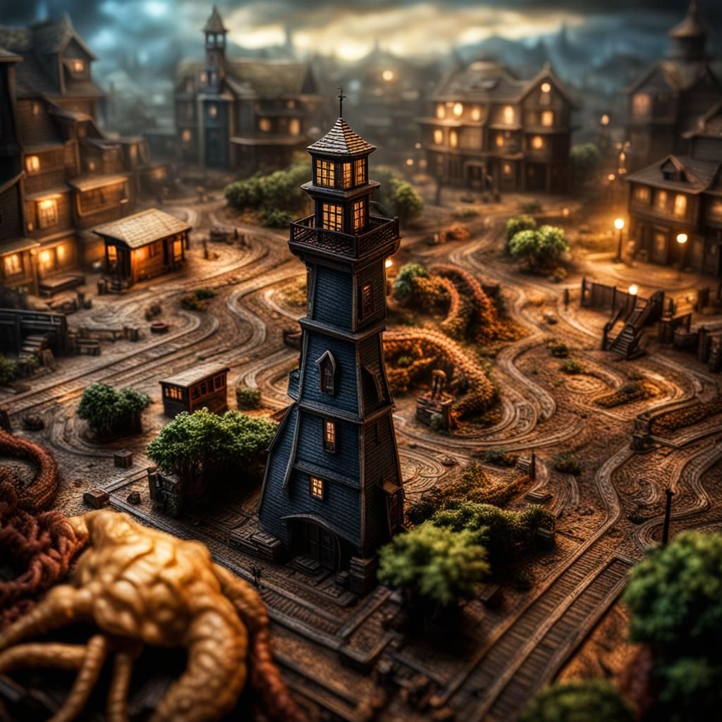 Hyperrealistic Eldritch Horror in High Definition