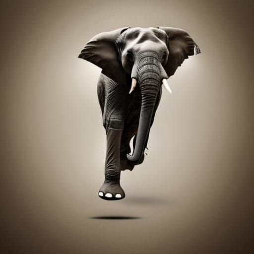 Elephant Takes to the Skies in a Whimsical Dream