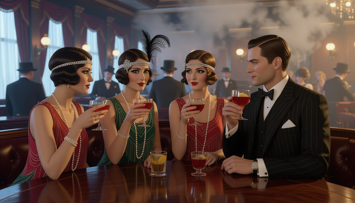 Titanic Jazz Age Party in Unreal Engine 5