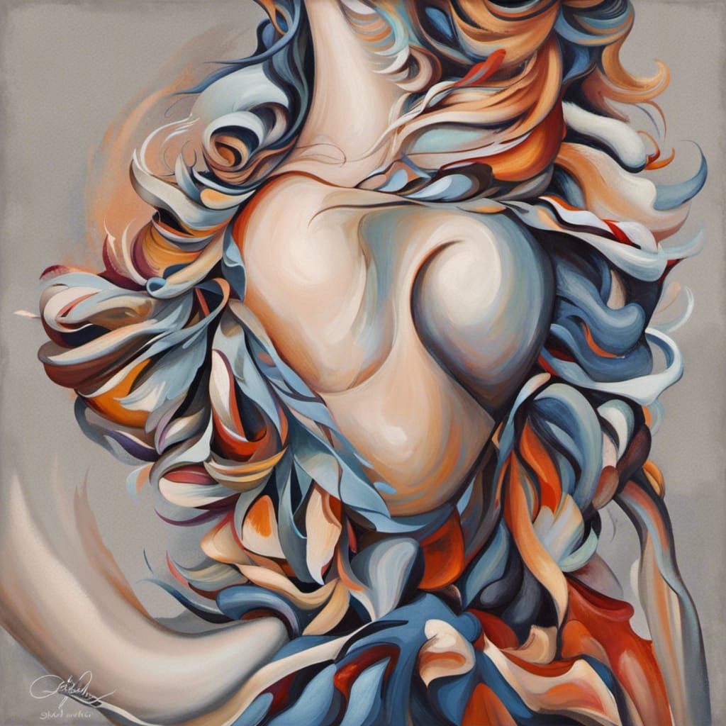 Woman in Floral Dress: A Chance Encounter