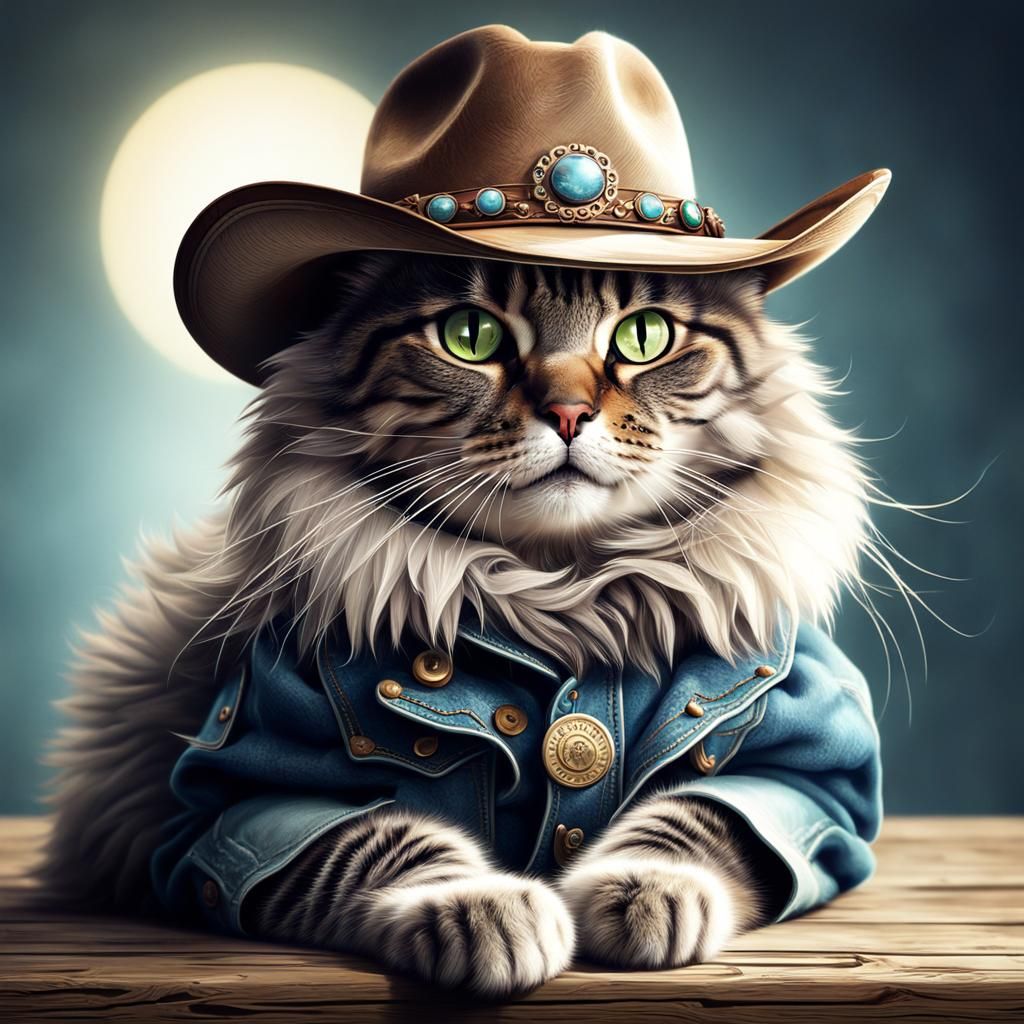 Cowboy kitty