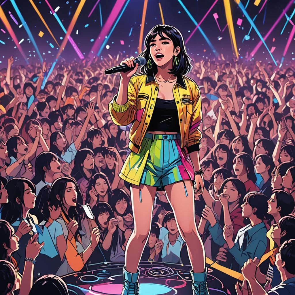 Dua Lipa Anime Concert by Studio Trigger