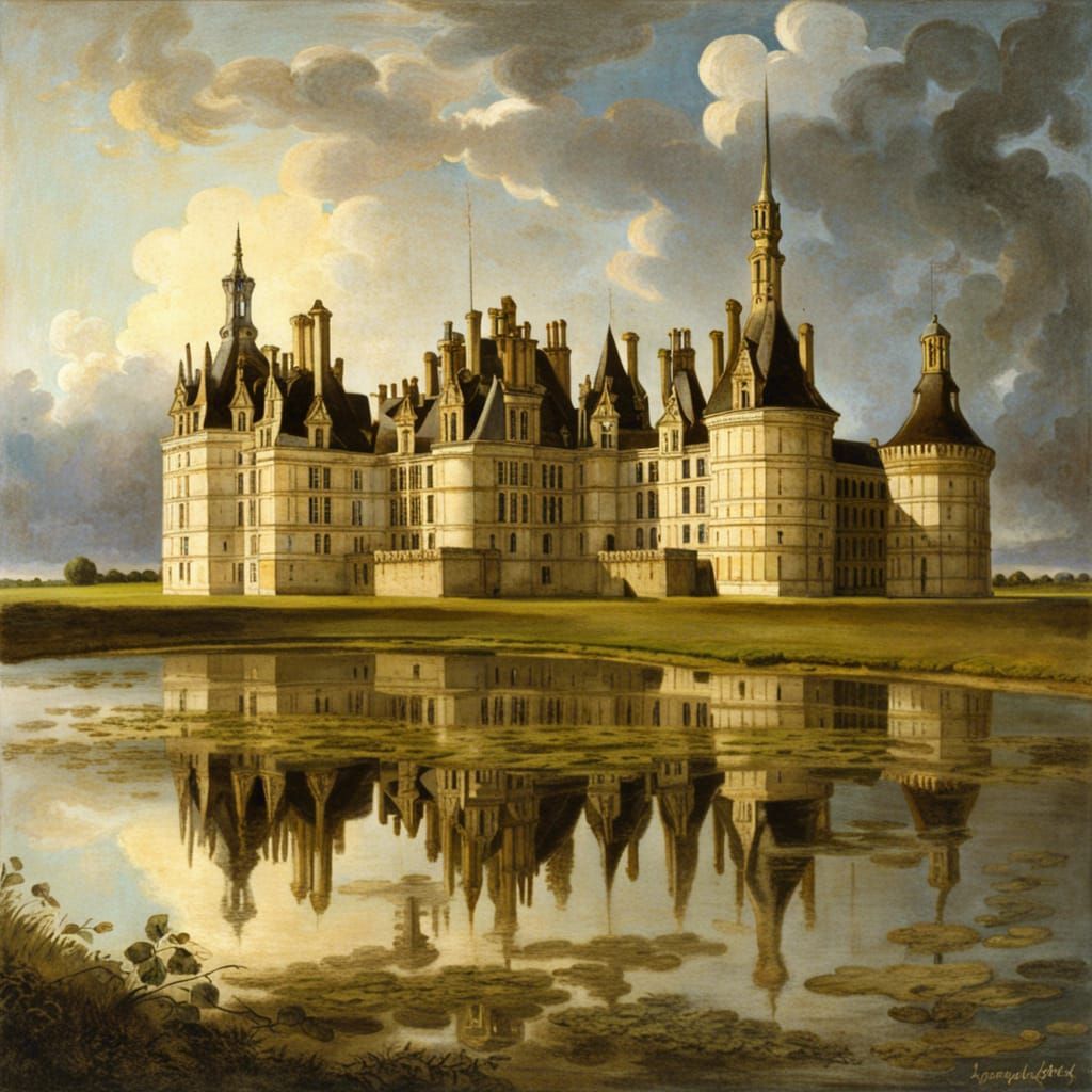 Château de Chambord in Rococo Style