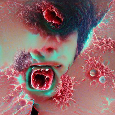 Invincible God Consuming Matter with Virus