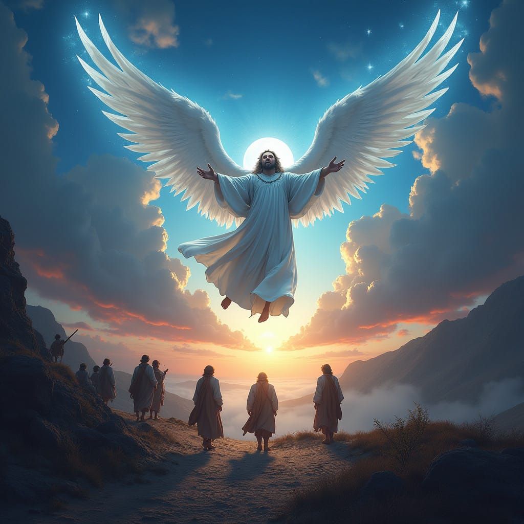 Majestic Angel Announces the Birth of the Messiah in a Vibra...