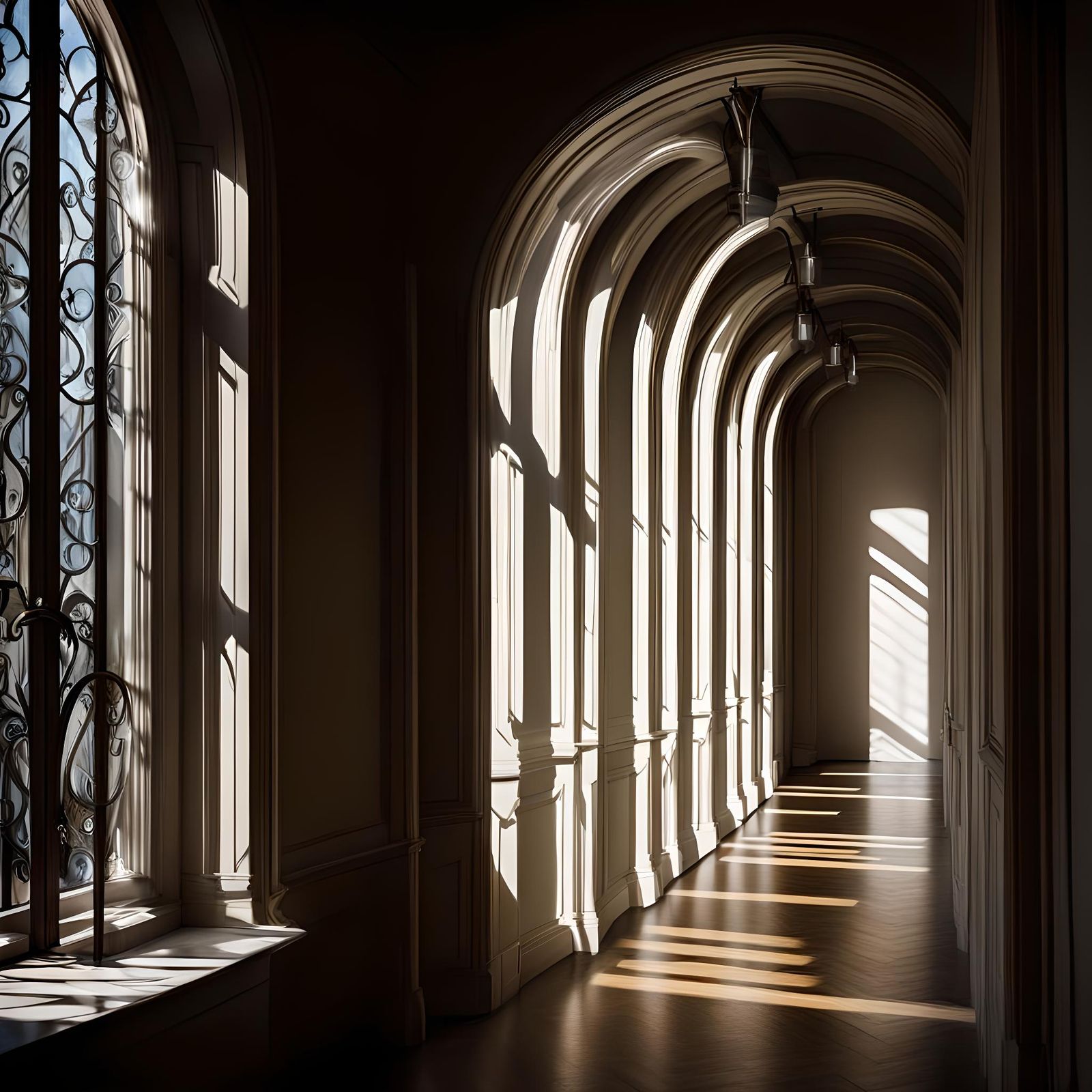 Shadowlight: An AI Generated Image