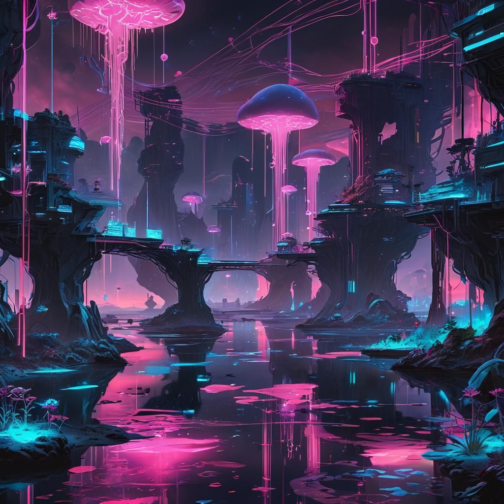Cyberpunk City of Illusions