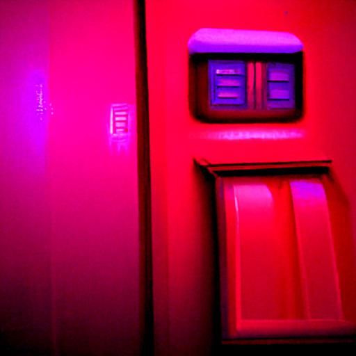 Synthwave Neon: The Red Door