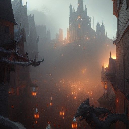 Baldur's Gate Dark Fantasy Concept Art