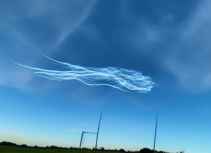AI Image of a Rare Fenix Cloud