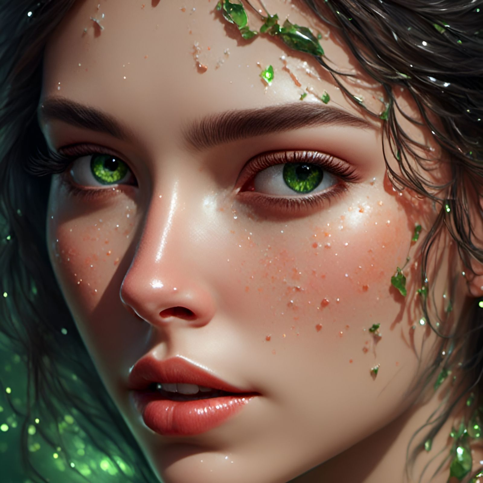 Photorealistic Portrait of a Beautiful Woman