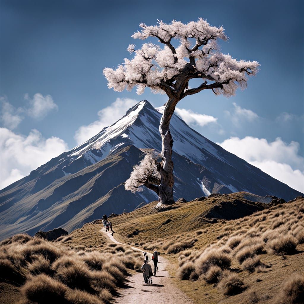 Billy the Mountain and Ethell the Tree