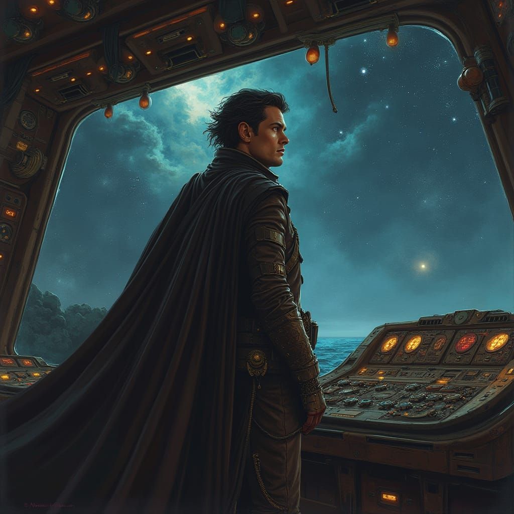 Space Pirate Captain Embarks on Cosmic Odyssey