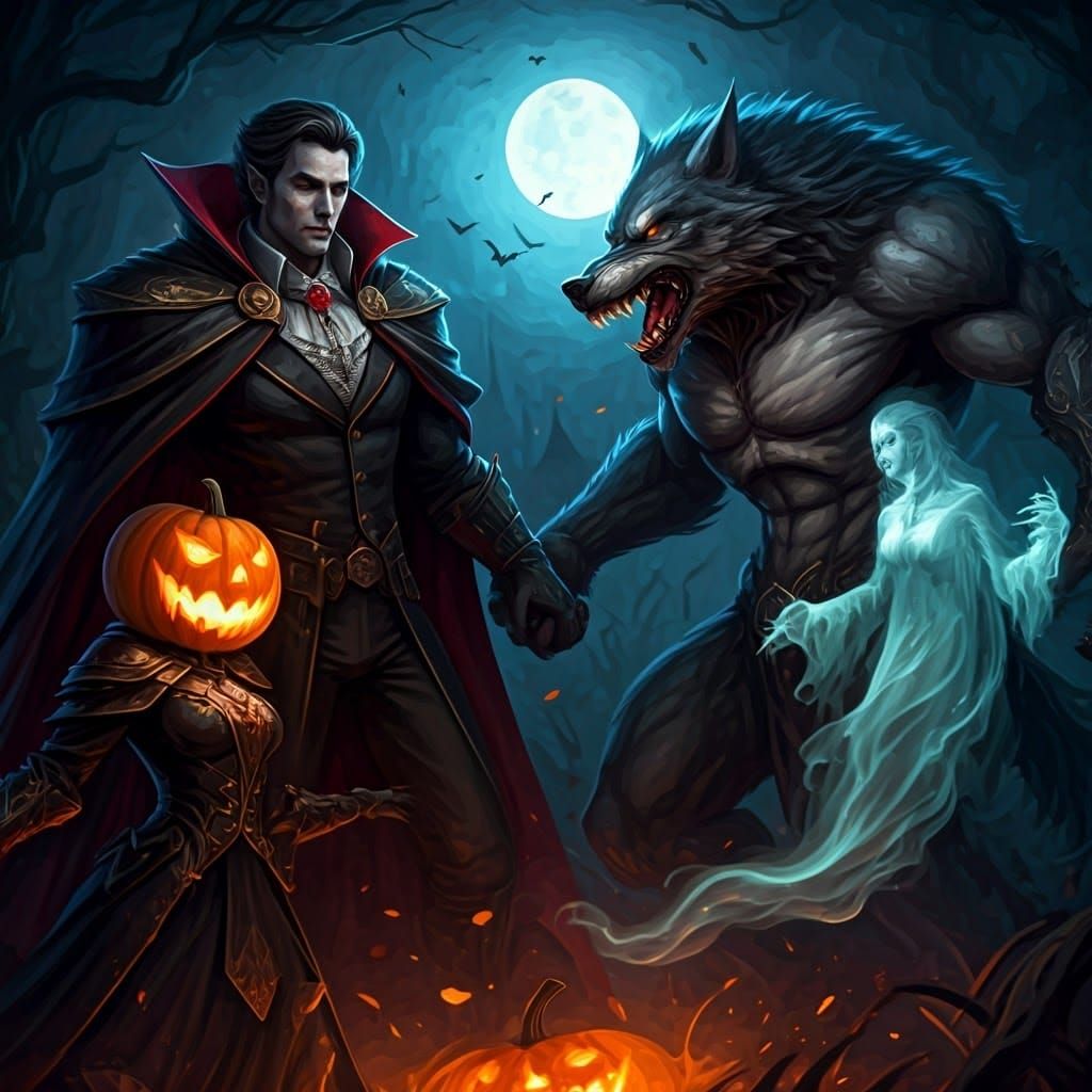 Supernatural Alliance Clash on Halloween Night