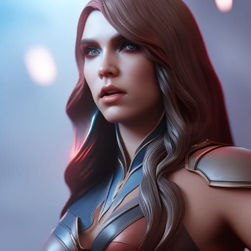 Scarlett Johansson as Scarlett Witch