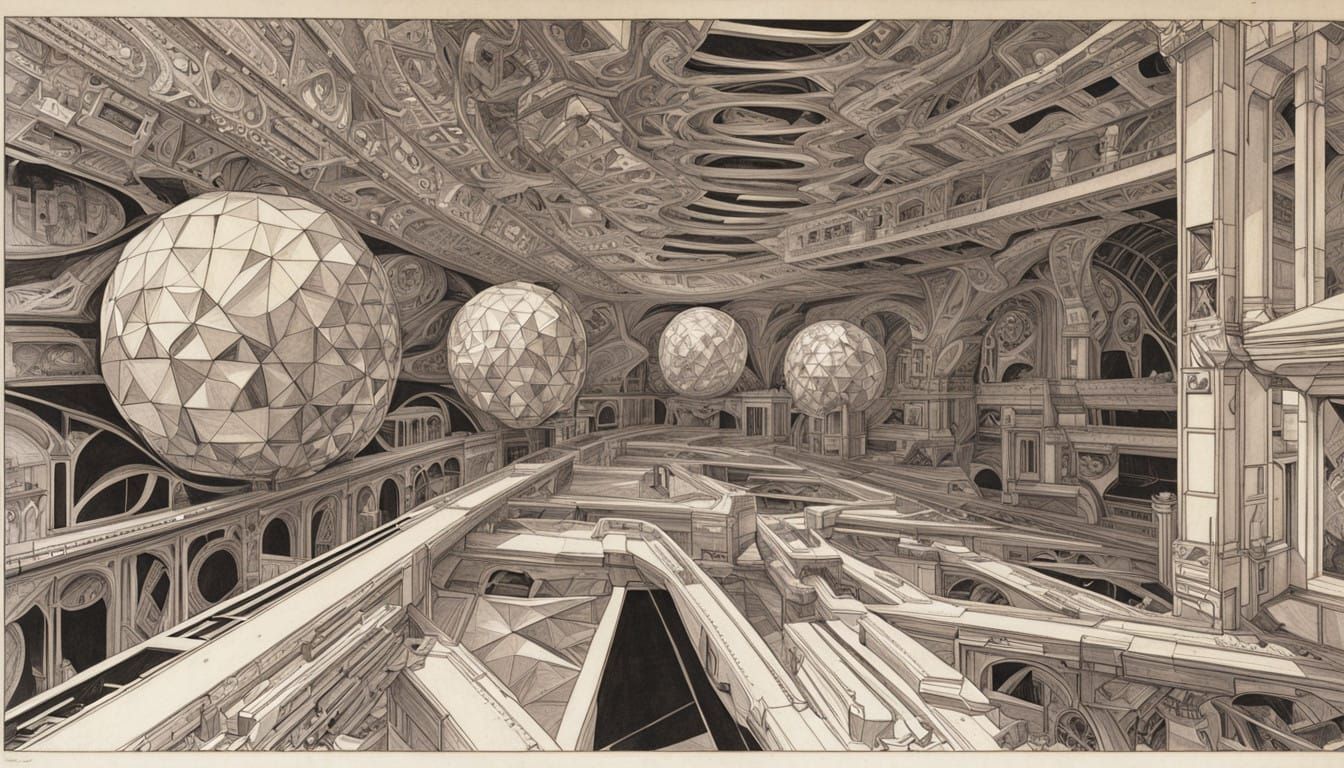 Futuristic Geometry Harmony in Cubicuboctahedron Structure