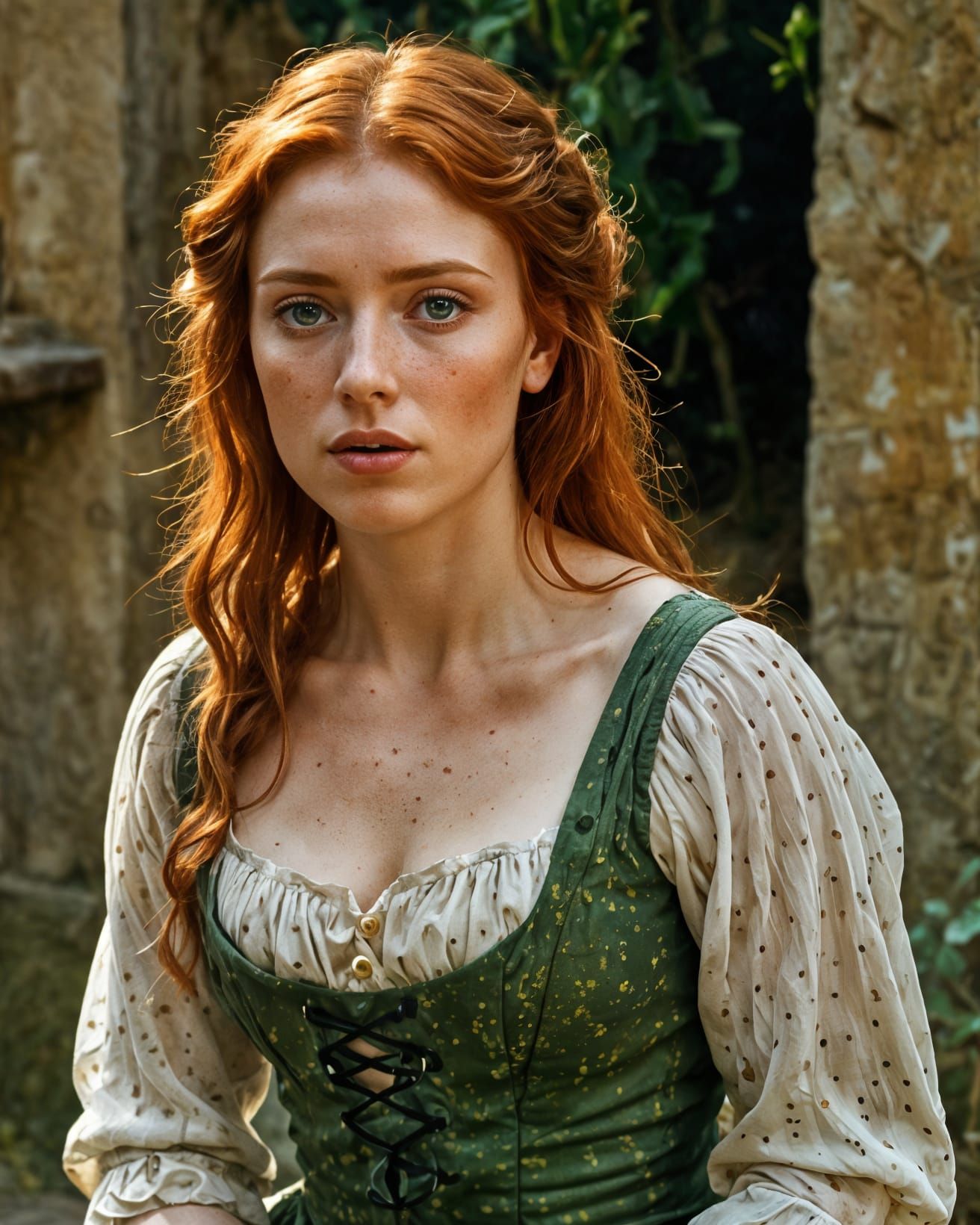 Breathtaking Portrait of a Redheaded Beauty