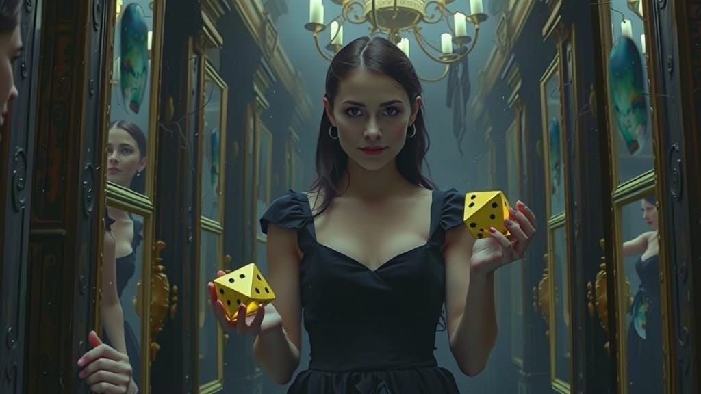 Sinister Alice in a Hall of Mirrors: Cursed Photograph