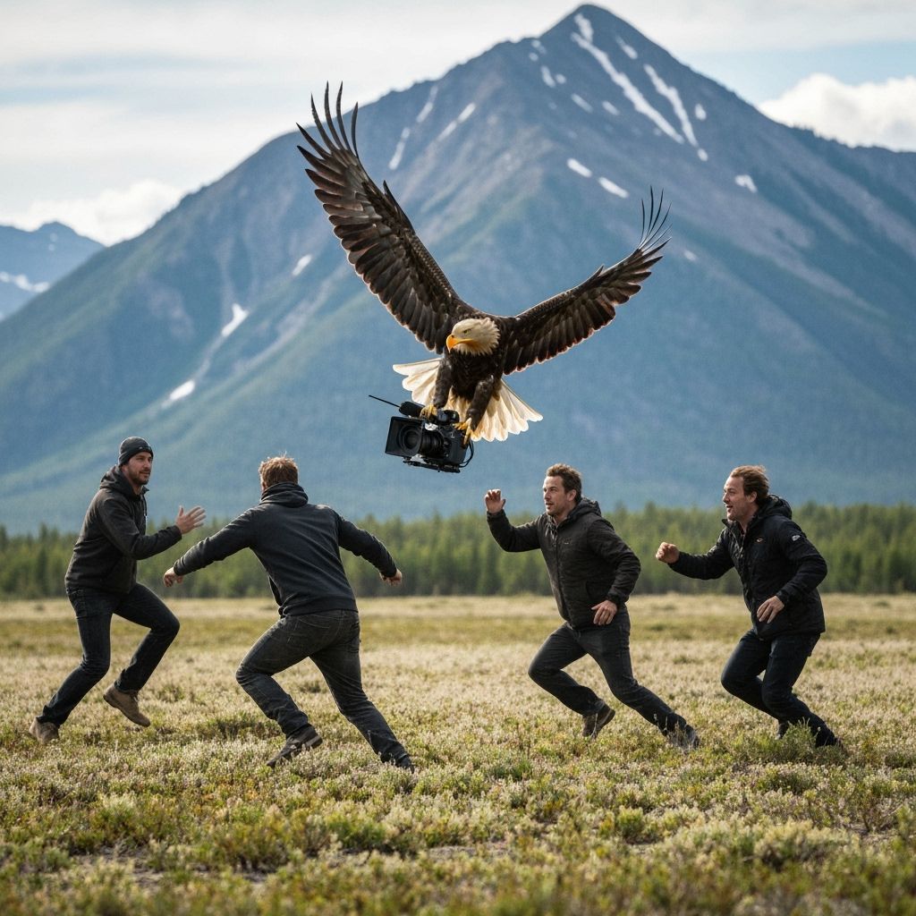 Eagle Steals Camera in Wilderness Blooper