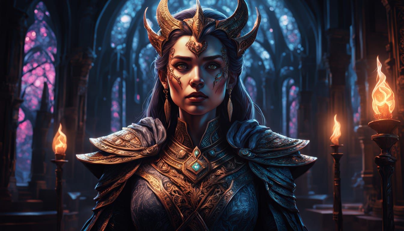 Savathûn, The Witch Queen, in a Stunning Comic Book Art Mast...