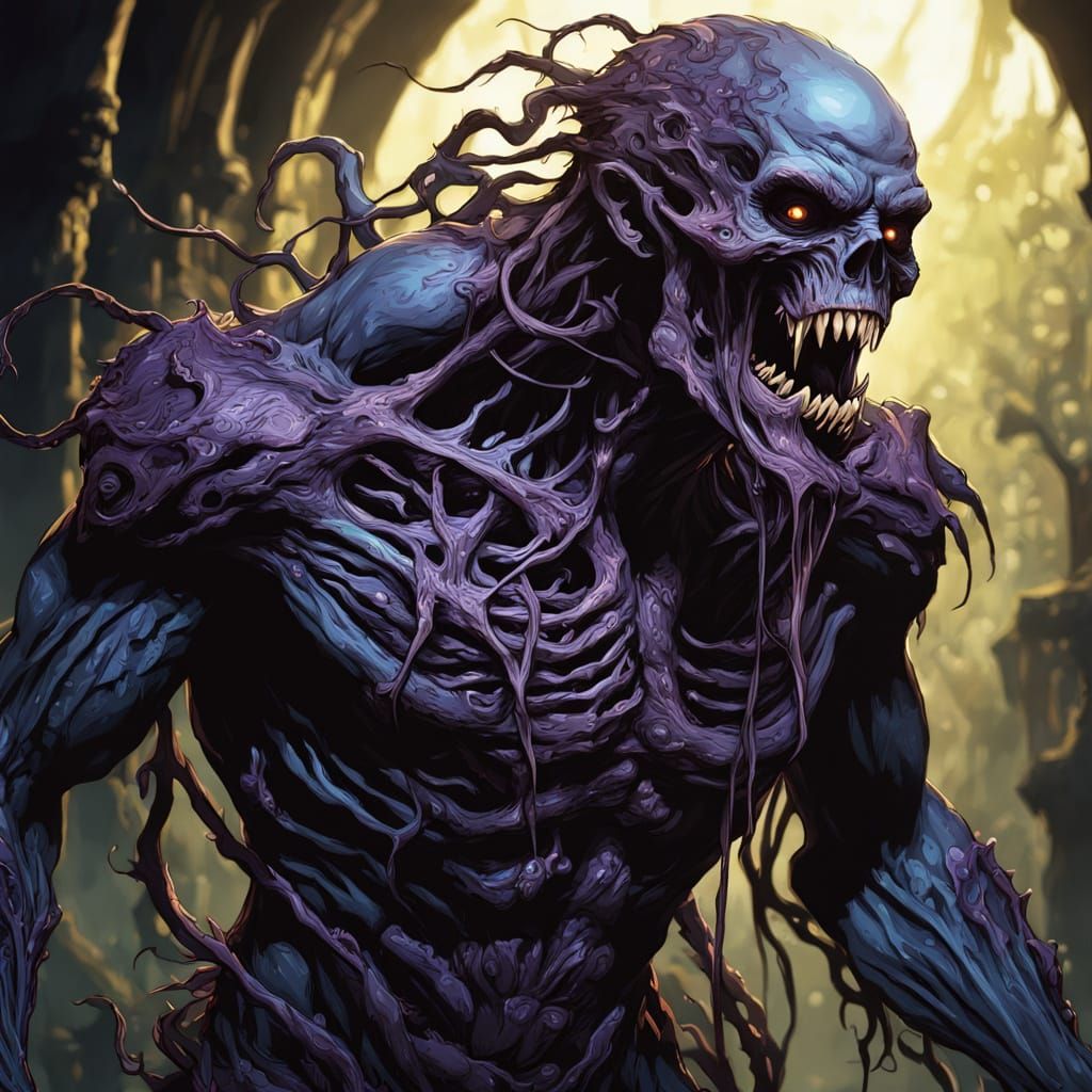 Ethereal Revenant in Dark Fantasy Portrait