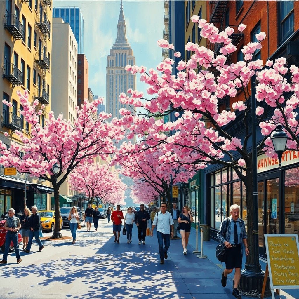 Springtime in New York
