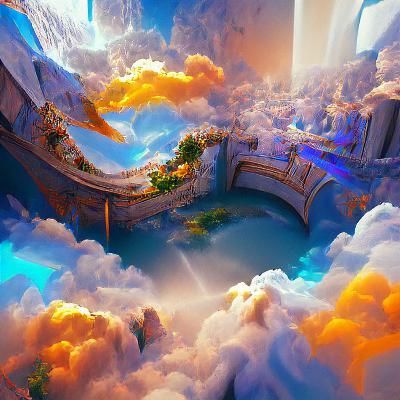 Heavenly Angels in Fantastical Concept Art