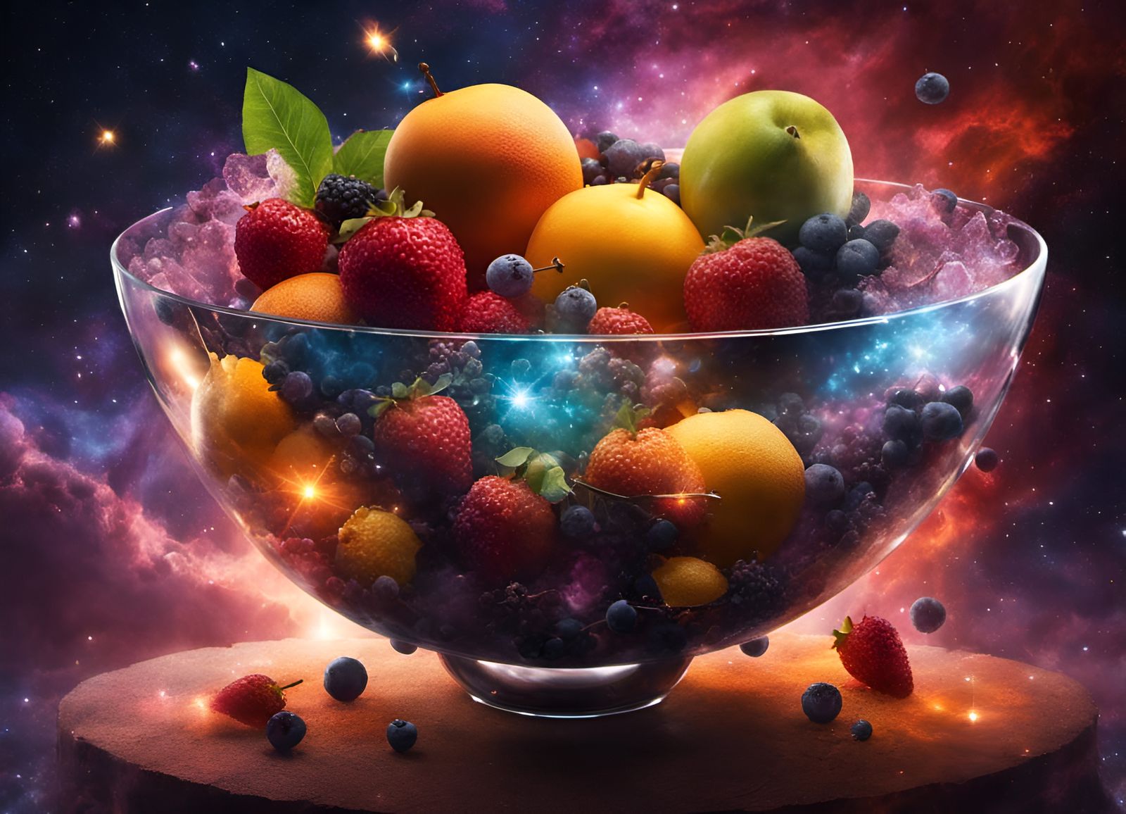 Cosmic Fruit Bowl