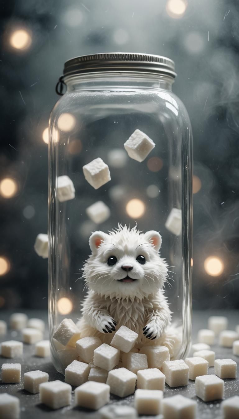 "I just want to borrow some sugar cubes!"