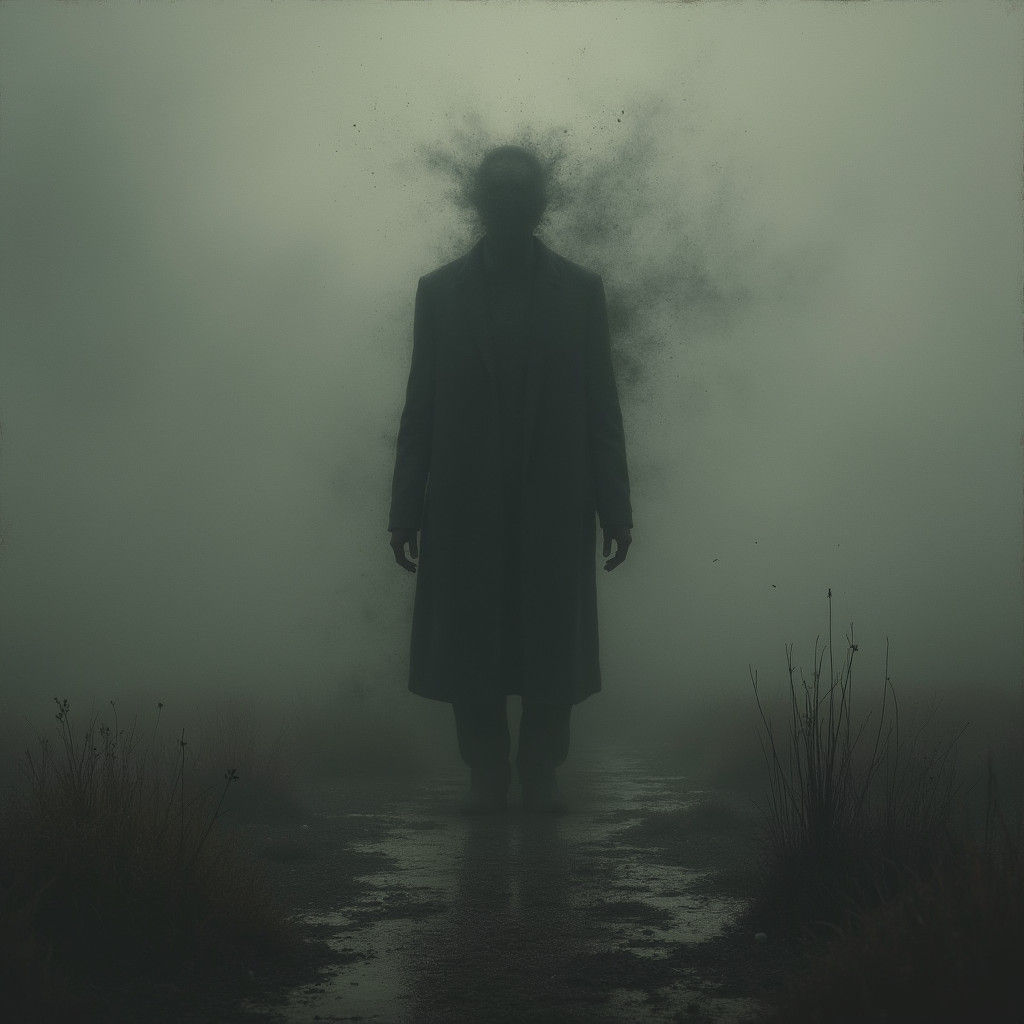 Surreal Portrayal of Soulful Departure