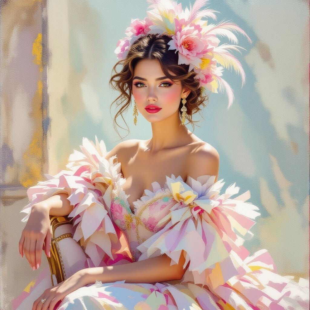 Rococo elegance through the eyes of @HaloOnHiatus. Thank you...