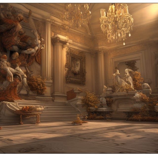 Baroque Sculptor at Work in Unreal Engine