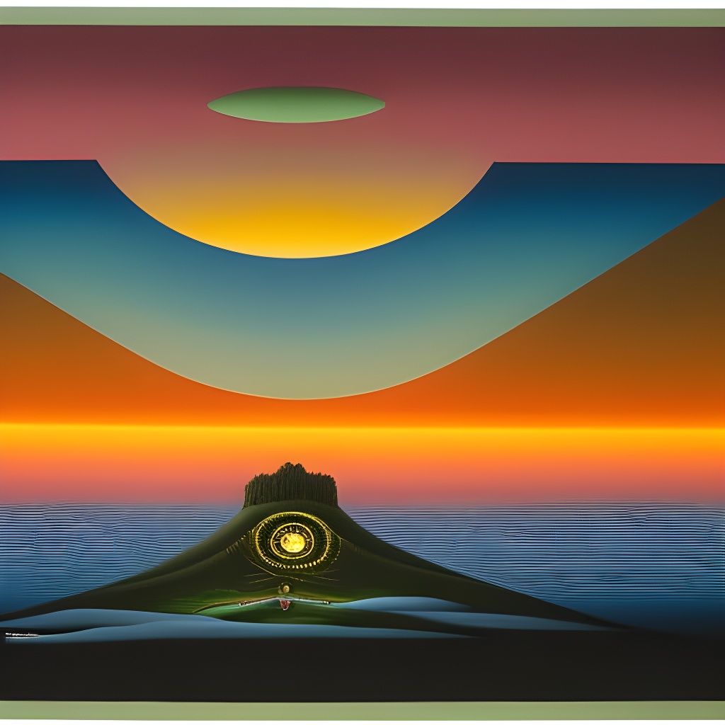 Visionary Art: Wanderer Above a Sea of Fog