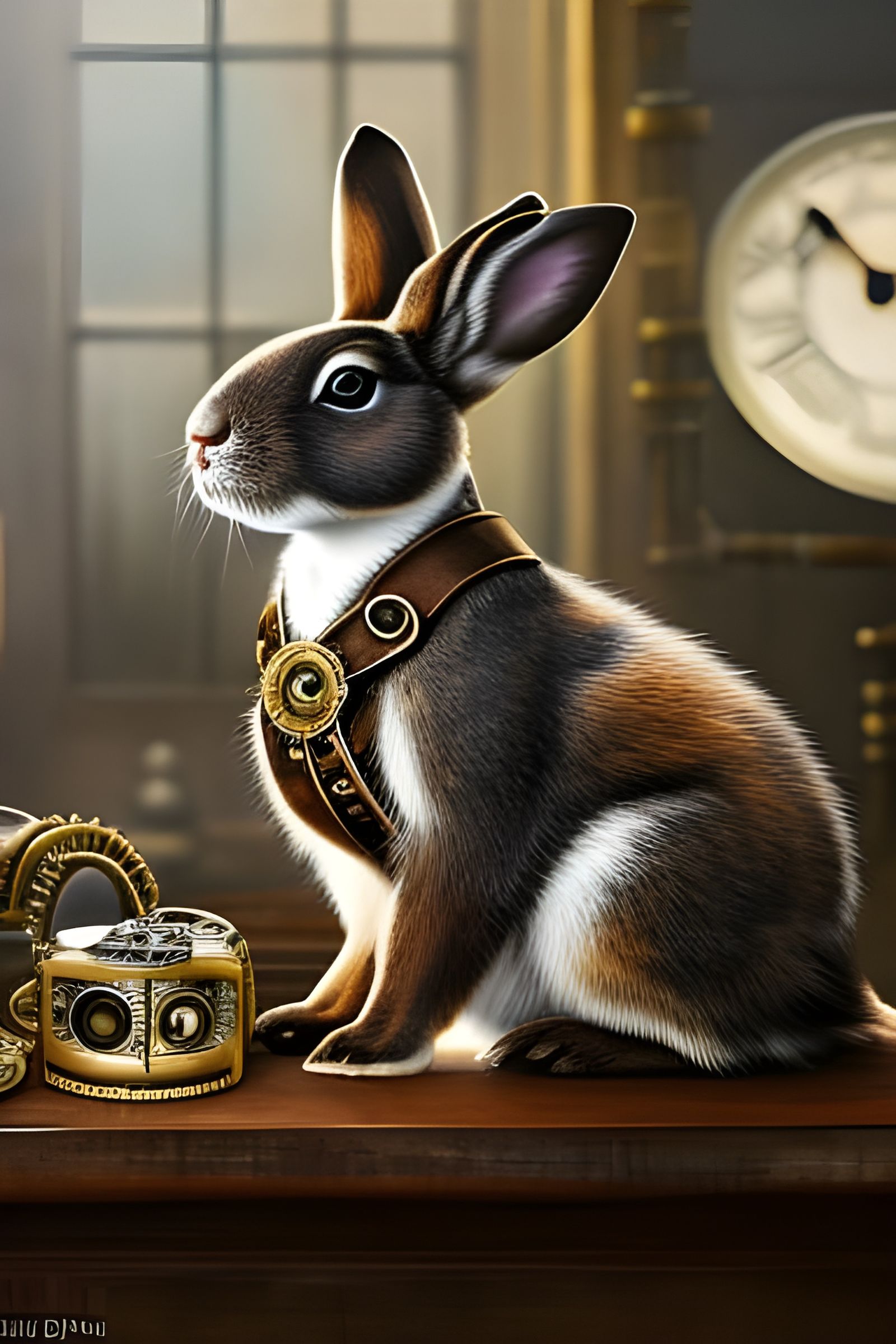 steampunk rabbit