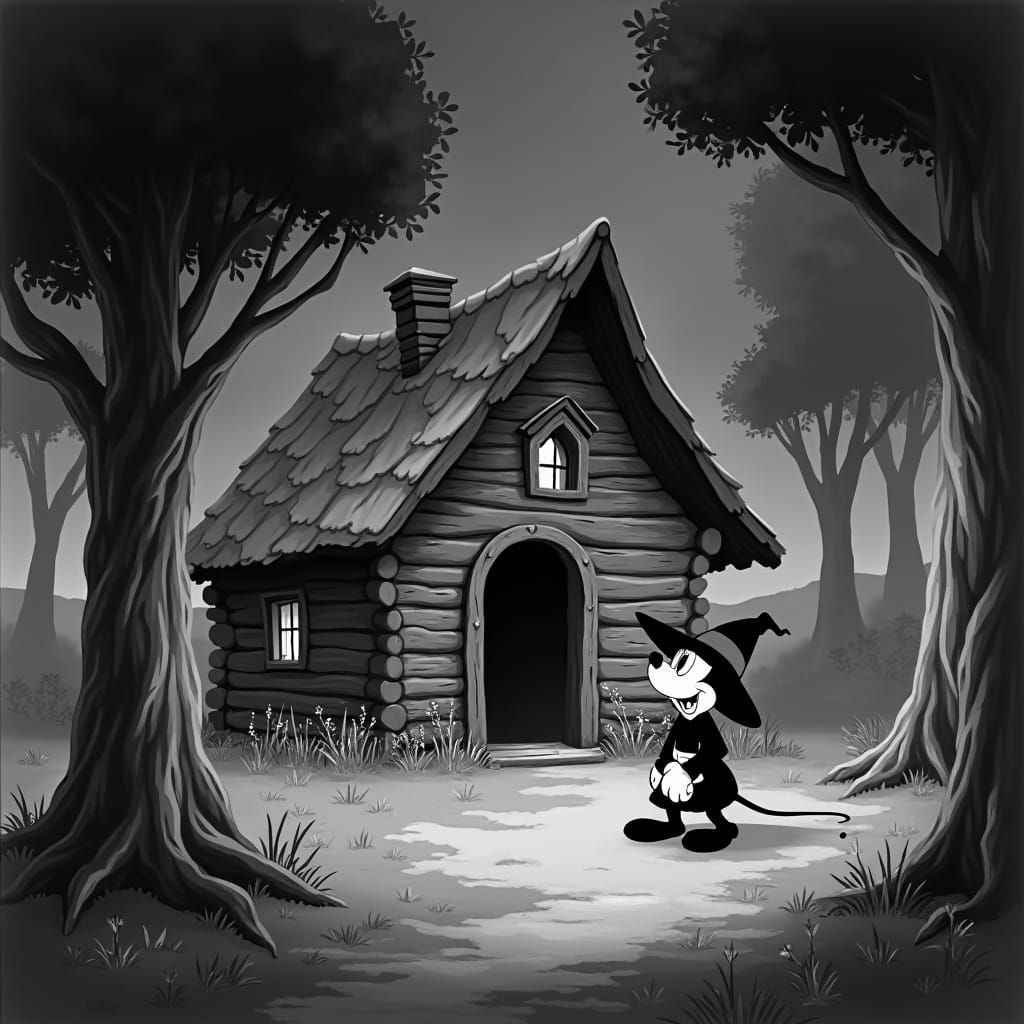 Spooky Cabin in a Meadow: Early Disney Animation