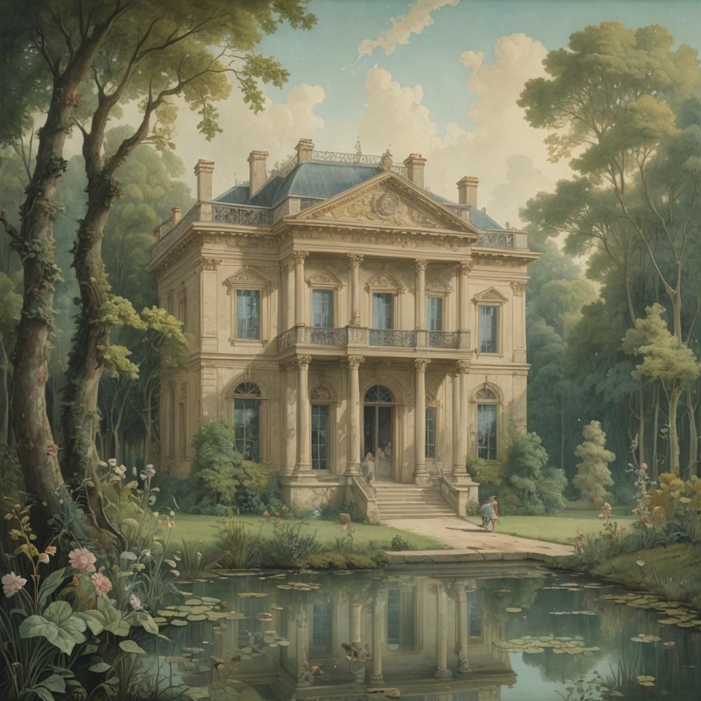 Le Petit Trianon in Whimsical Style
