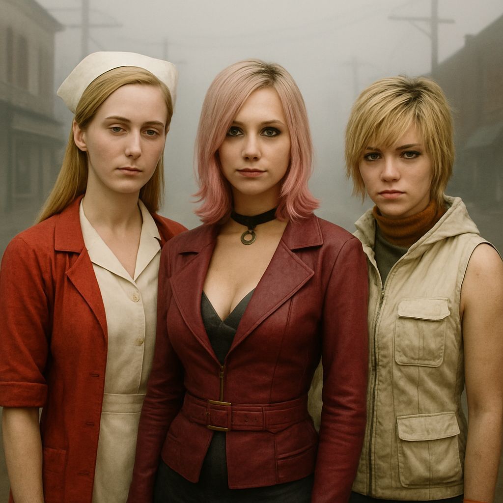 From Silent Hill: Lisa Garland, Maria and Heather Mason