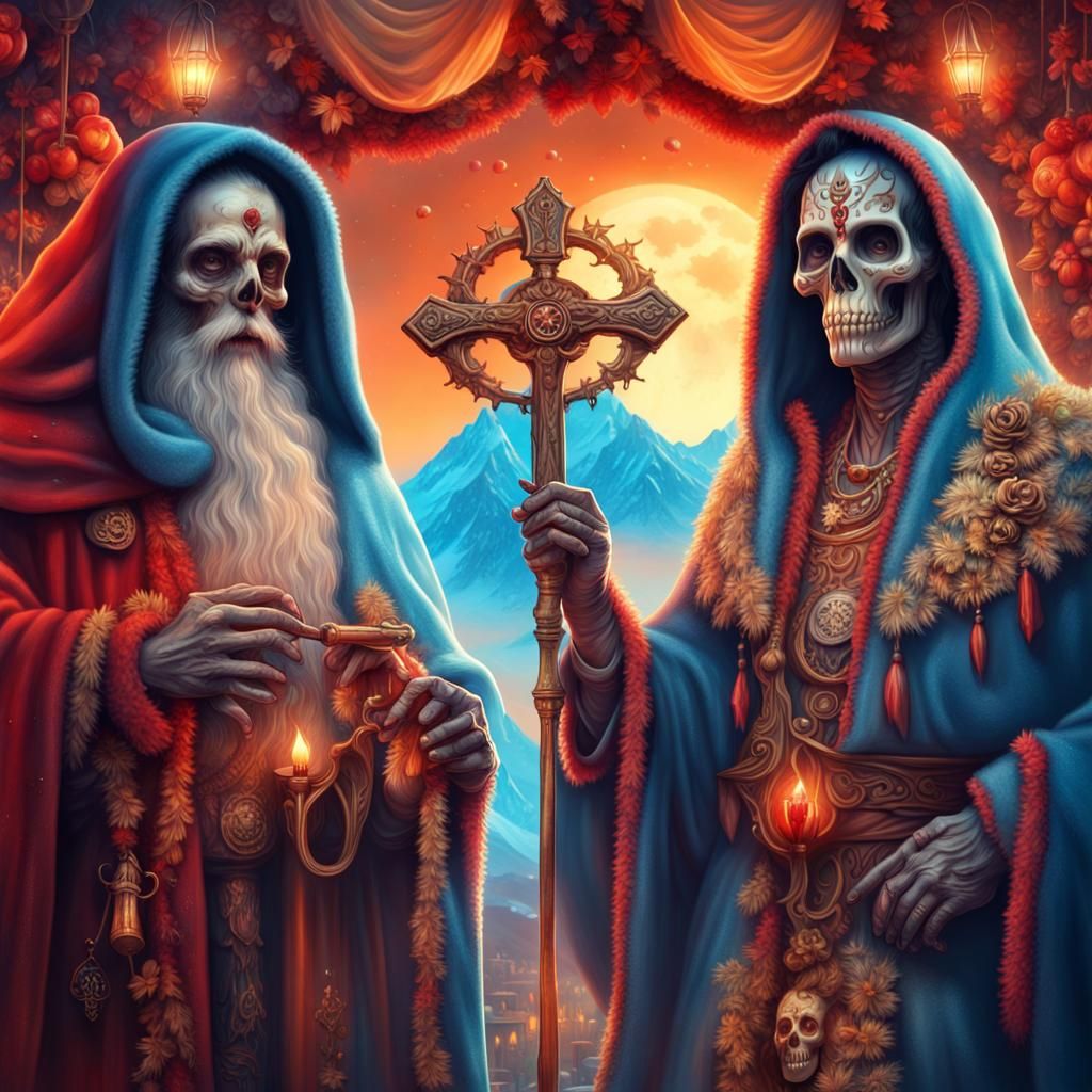 Santa Claus and Santa Muerte: An Epic Alliance